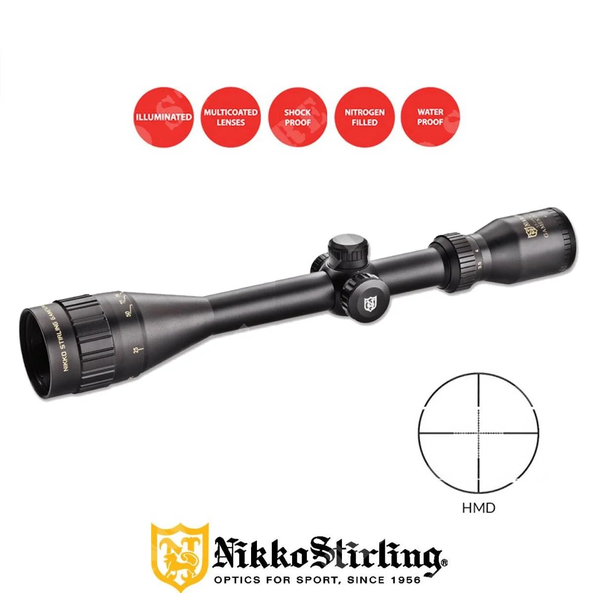 ÓPTICA DE JUEGO 6-24X50 AO MIL PUNTO ILUMINADO NIKKO STIRLING (NGKI62450AO) 391862