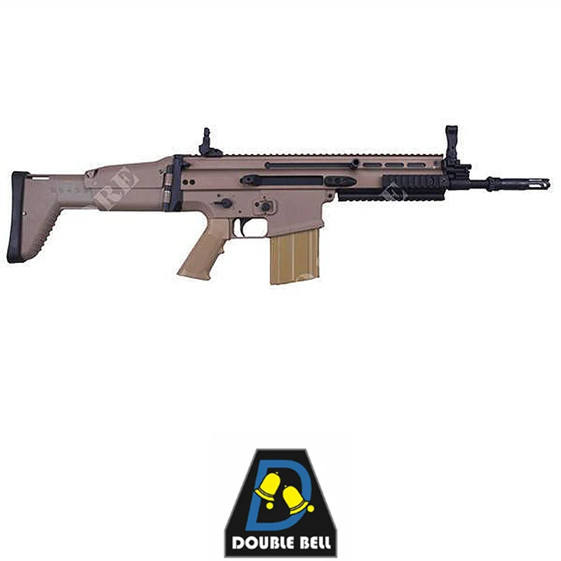 SCAR HEAVY COMBAT TAN LLENO METAL DOBLE CAMPANA (SC02T)