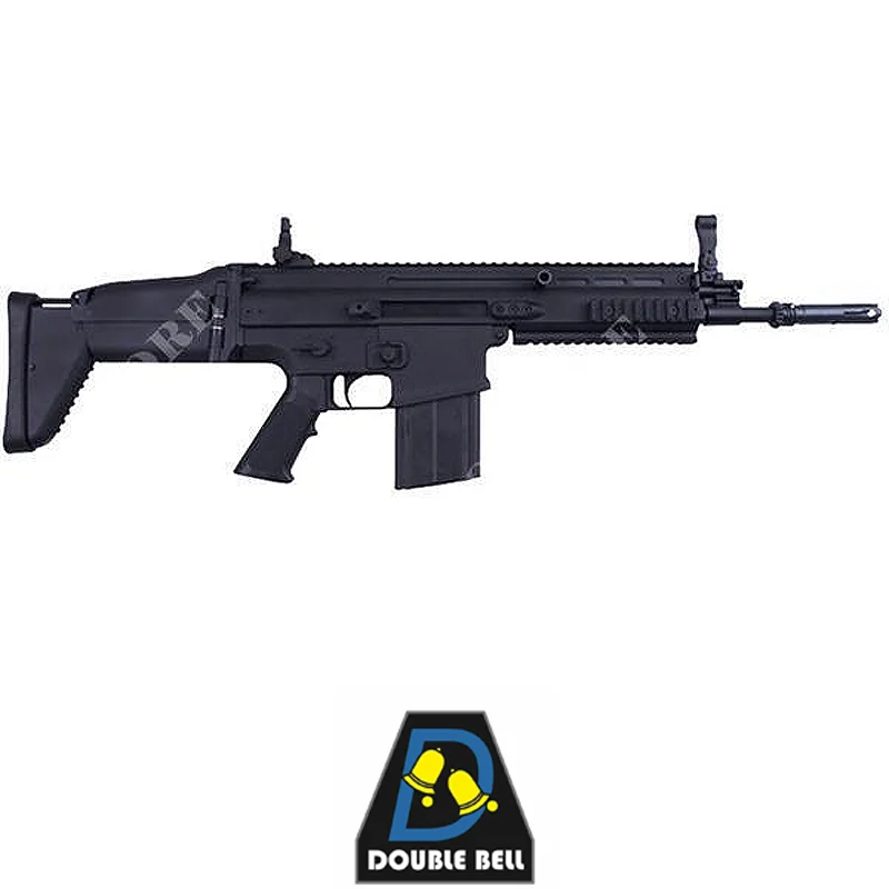 SCAR HEAVY COMBAT NEGRO FULL METAL DOBLE CAMPANA (SC02B)