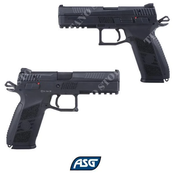 PISTOLA DE GAS CZ P-09 NEGRA ASG (18116)
