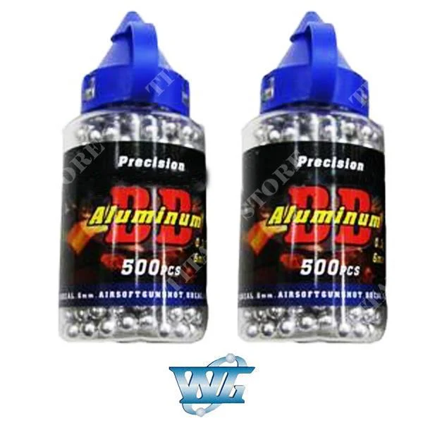 2 PAQUETES DE TIROS DE ALUMINIO 0.33GR WG (BB 639-2)