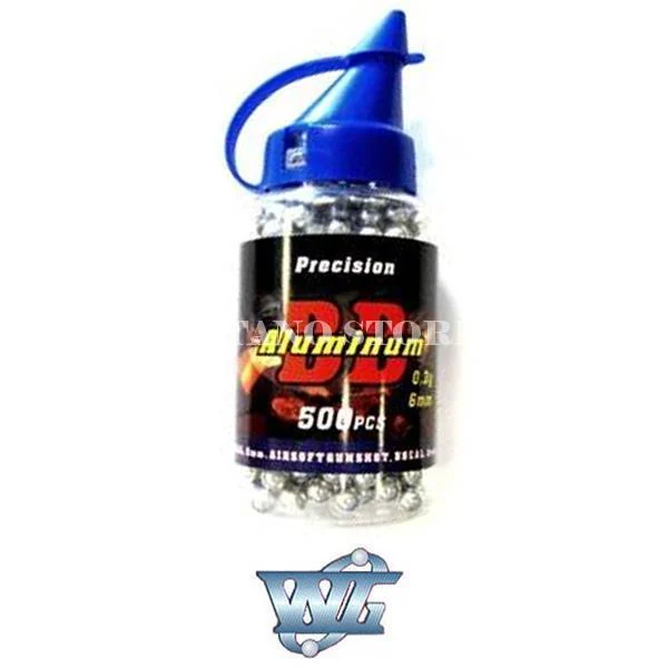 TIROS DE ALUMINIO 0,33gr WG (BB 639)