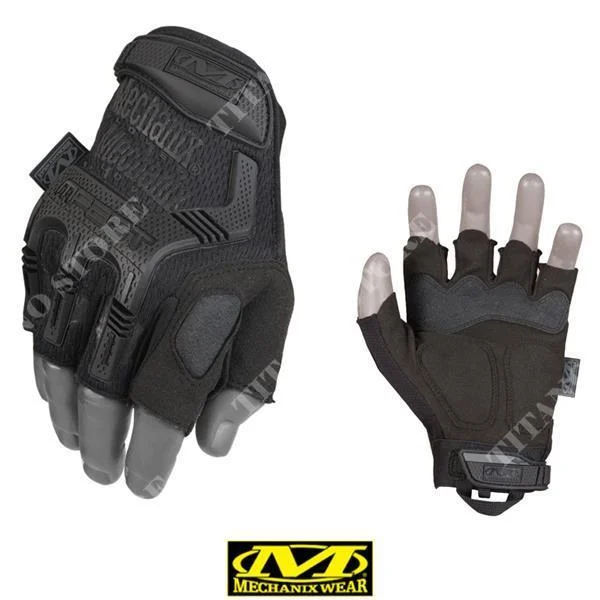 GUANTE TÁCTICO M-PACT FINGERLESS NEGRO MECHANIX (MFL-55)