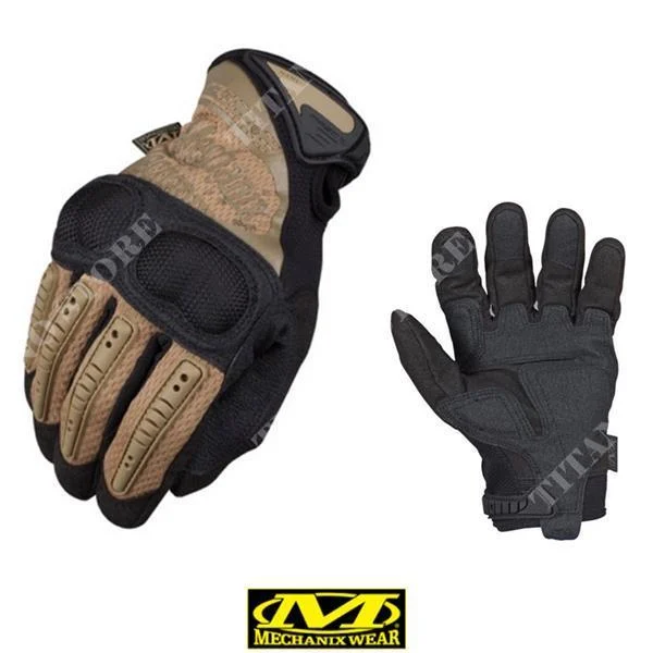 GUANTE TACTICO M-PACT 3 TALLA S COYOTE / NEGRO MECHANIX (MP3-72-008)