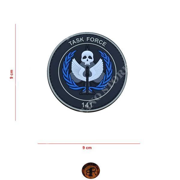 PARCHE PVC 'TASK FORCE 141' BR1 (PPVC183)