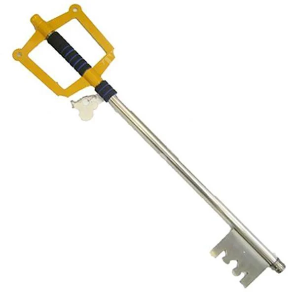 LLAVE AMARILLA MICKEY HEAD KEYBLADE KINGDOM HEARTS (ZS9478)