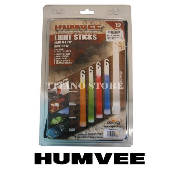 KIT 12 VARILLAS DE EMERGENCIA HUMVEE (HMV-6-FP12)
