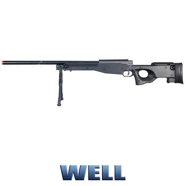 FUSIL SNIPER L96 CON BIPOD NEGRO POZO (MB01B)