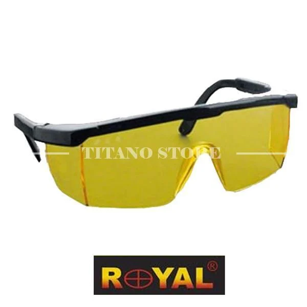 GAFAS DE PROTECCIÓN DE PVC AMARILLAS (H 606G)