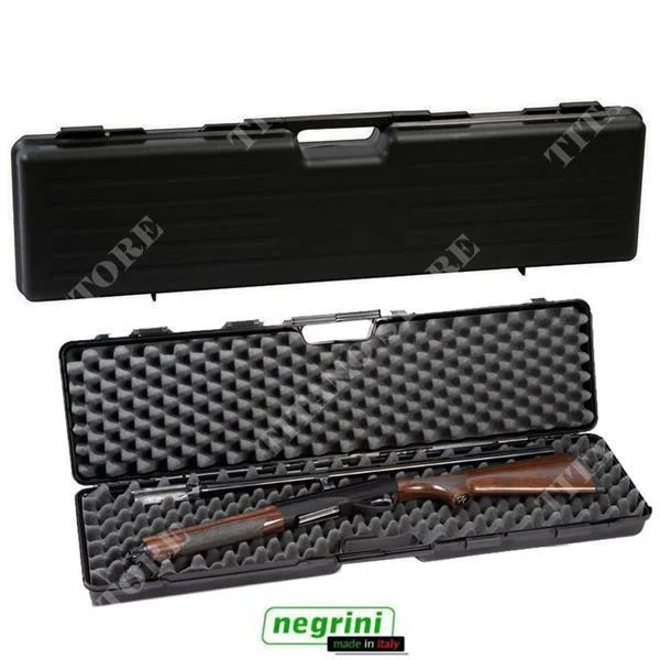 FUNDA PARA RIFLE RÍGIDO NEGRA 121X23X10 CM NEGRINI (1637SEC)