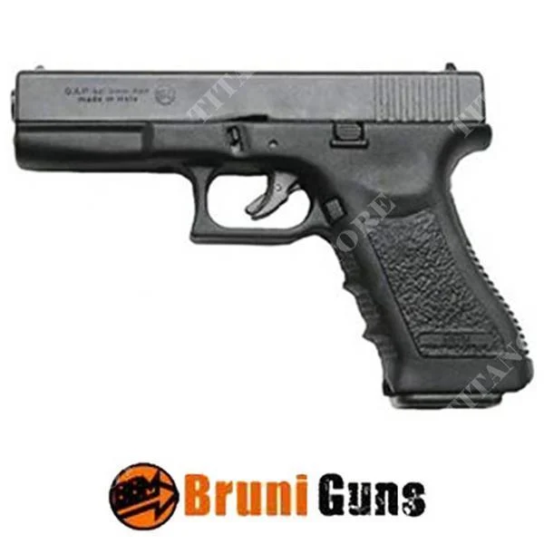 G17 8mm ESPACIO EN BLANCO NEGRO BRUNI (BR-1400)