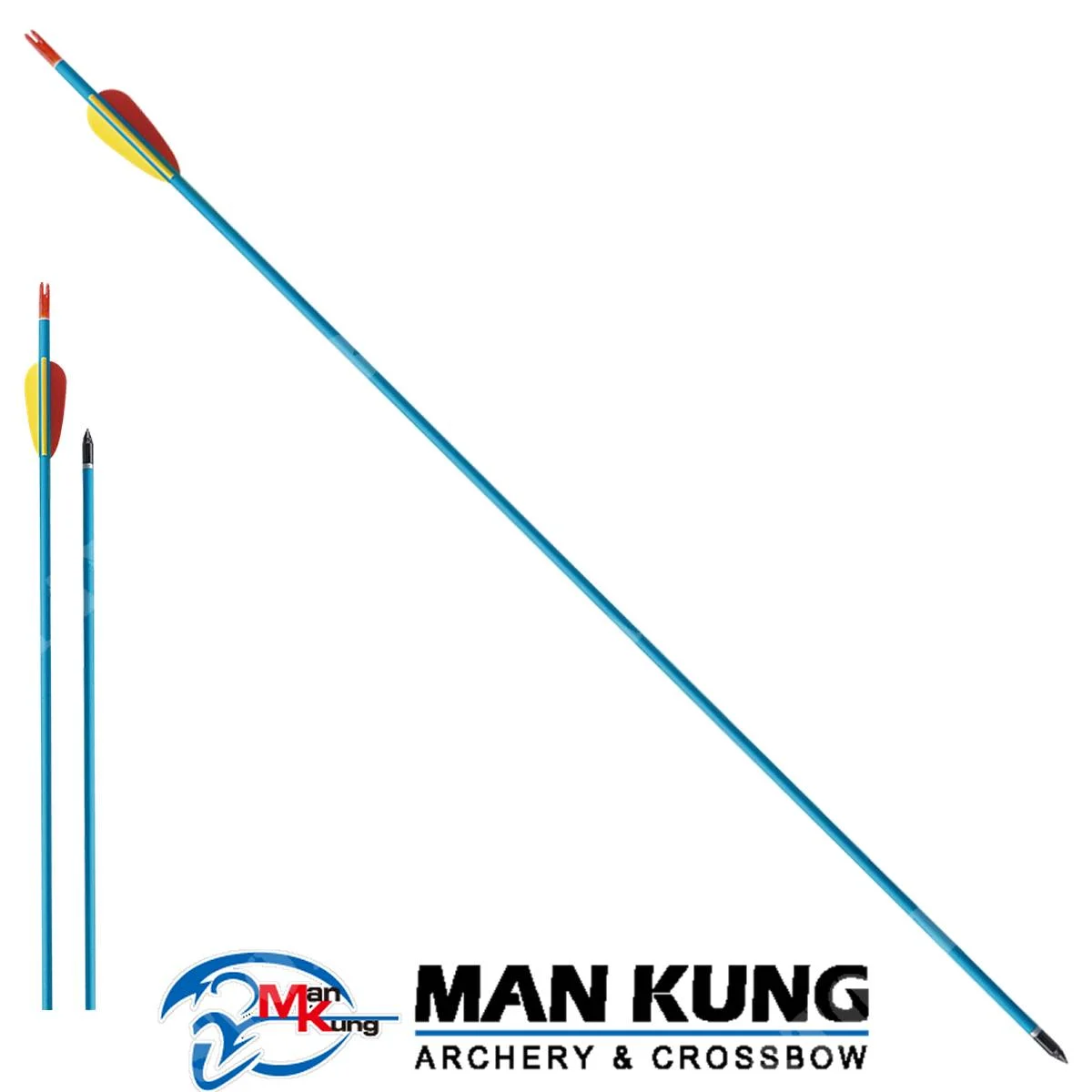 FLECHA PARA LAZO ALUMINIO 30 '' MAN KUNG (D016)
