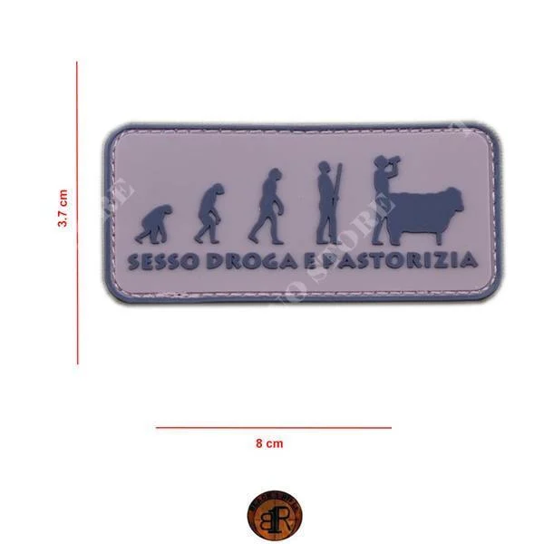 PARCHE PVC DROGAS SEXUALES Y PASTORIZACIÓN BR1 (PPVC203)