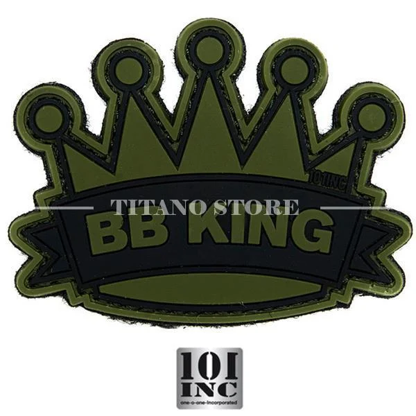 PARCHE 3D PVC BB KING GREEN 101 INC (444130-3872)