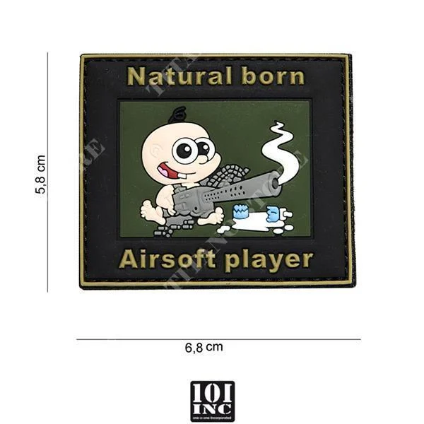PARCHE PVC NATURAL BORN 101 INC (444130-3963)