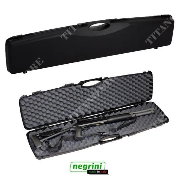 FUNDA PARA RIFLE RIGIDO NEGRA CM 103X24X10 NEGRINI (1642SEC)