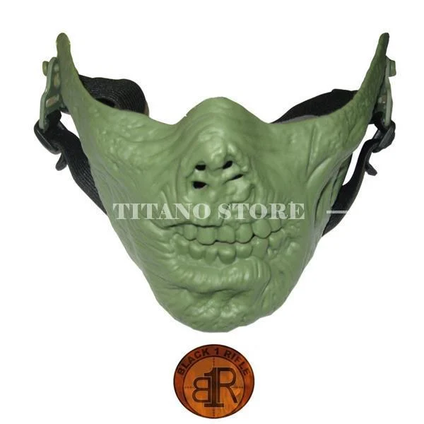MÁSCARA ZOMBI VERDE BR1 (BR-MK-18)