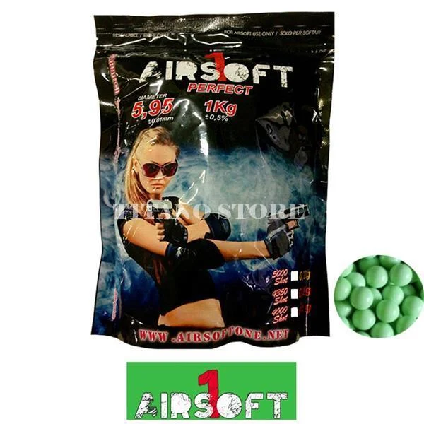 PERFECT BB BAG 0.25 4000bb VERDE AIRSOFT ONE (AO1-25V)