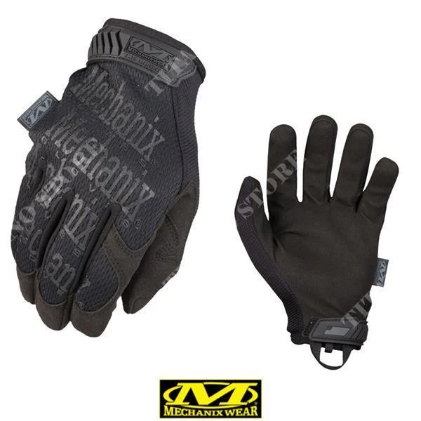 GUANTE TACTICO ORIGINAL COVERT NEGRO MECHANIX (MG-55)