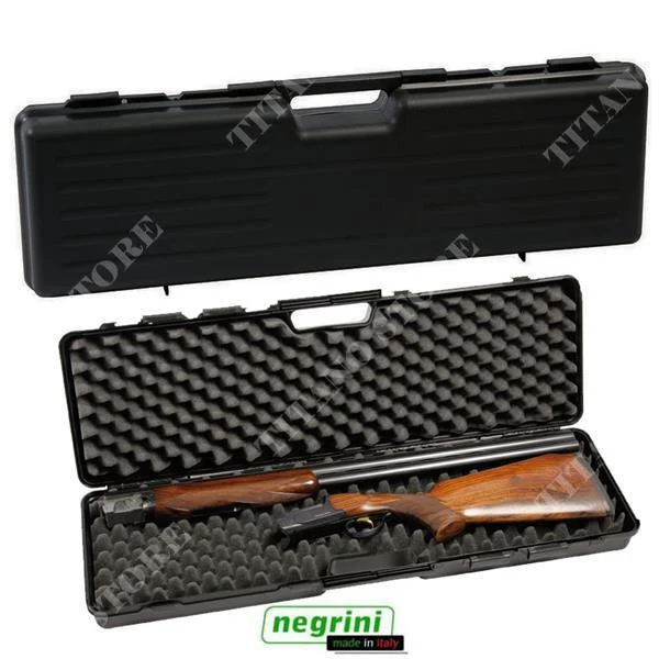 FUNDA PARA FUSIL RIGIDO NEGRA CM 81X23X10 NEGRINI (1610SEC)