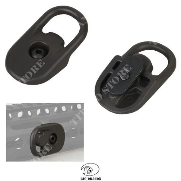 GANCHO PARA CINTURÓN NEGRO BIG DRAGON MAP STYLE (BD-0685)