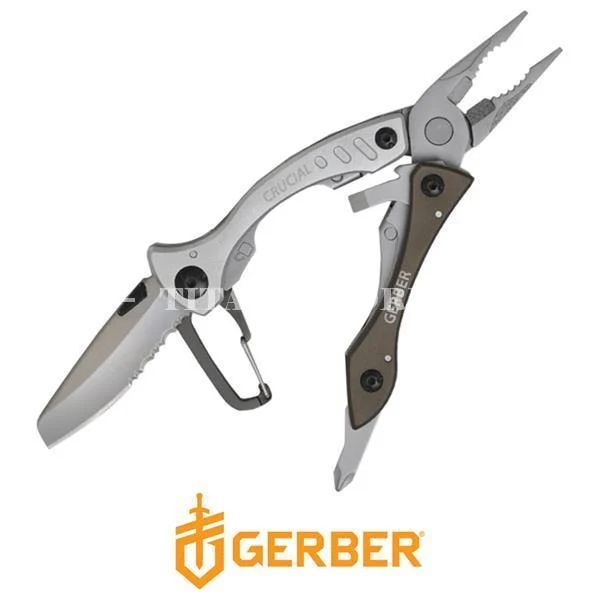 ALICATES MULTIUSOS CRUCIAL GREY GERBER (31-000014)
