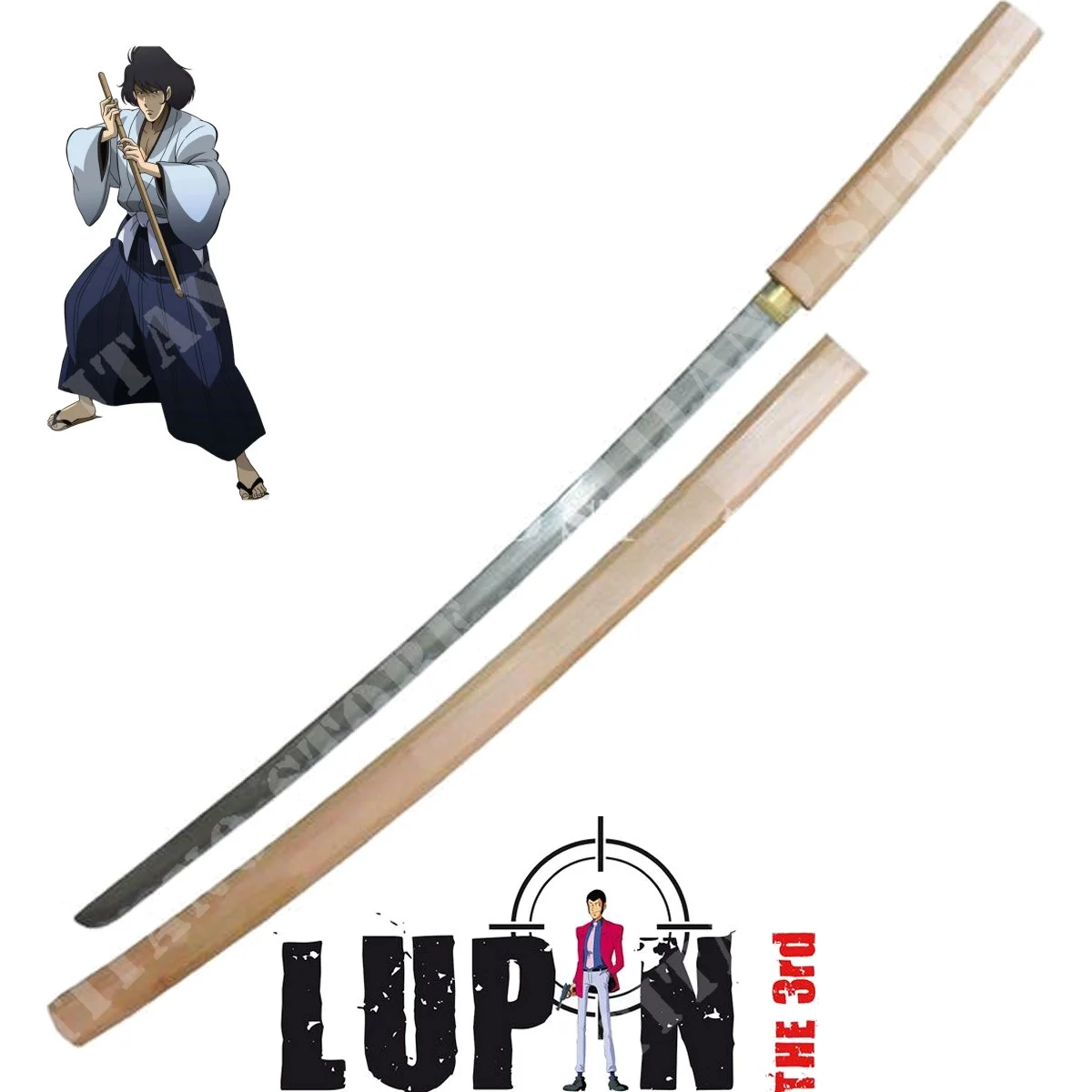 KATANA GOEMON MADERA LUPIN 3RD (ZS-96018)