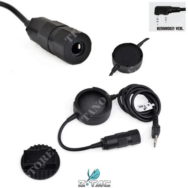 TCI V2 TACTICAL PTT KENWOOD Z-TACTICAL VERSION (Z 138-KW)