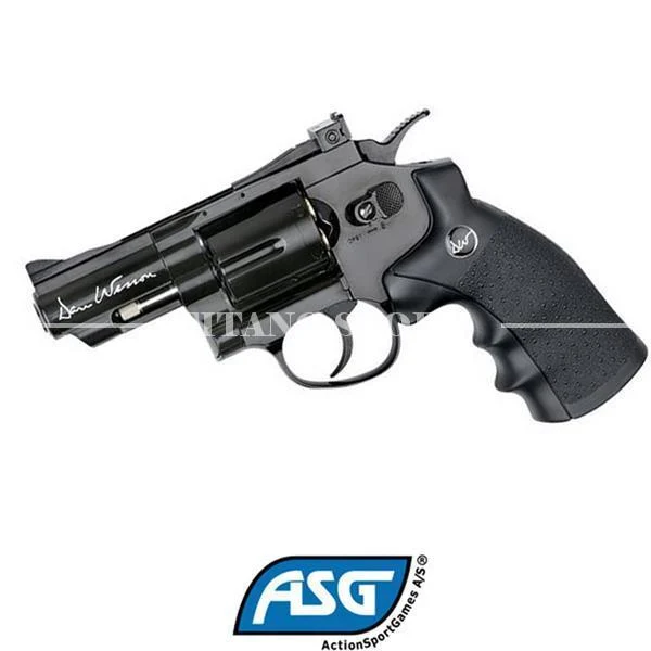 REVÓLVER DAN WESSON 2.5 PULGADAS 6 MM ASG (ICE13) (17505)
