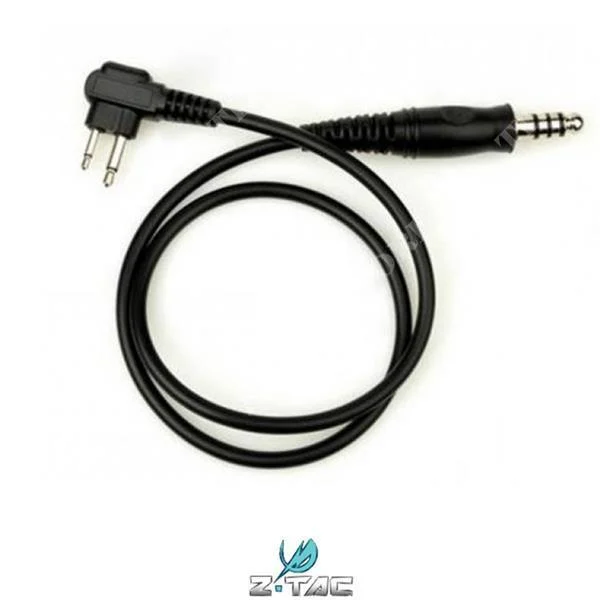 ENCHUFE ELECTRONICO PTT MOTOROLA 2 PIN Z-TACTICAL (Z 124-MOTO2)