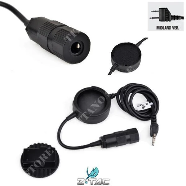 TCI V2 PTT TÁCTICO MIDLAND VERSIÓN Z-TACTICAL (Z 138-MID)