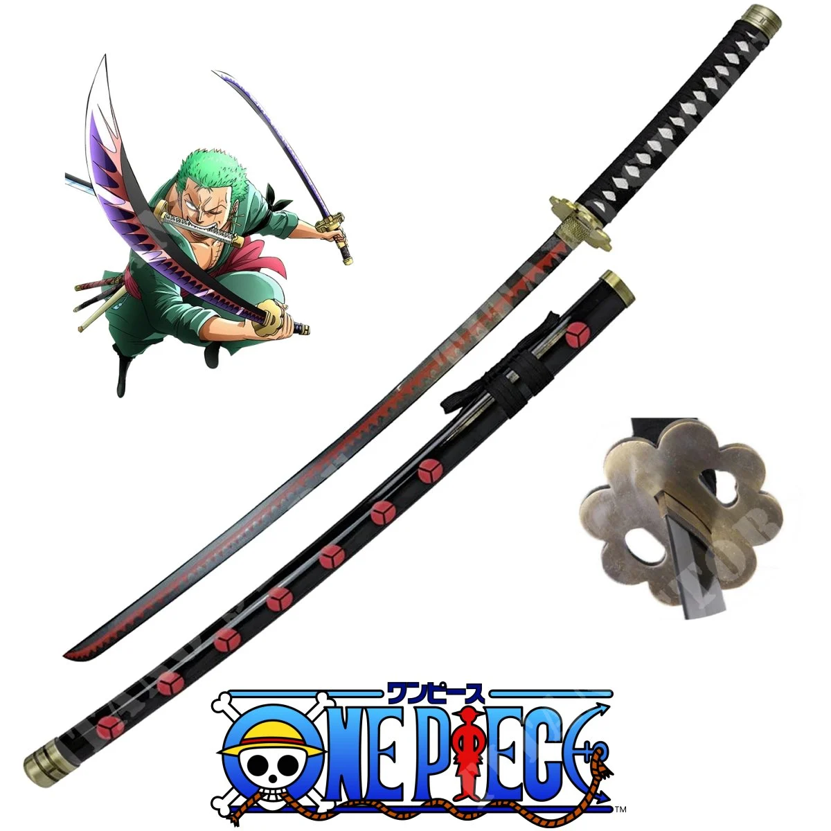KATANE SHUSUI RORONOA ZORO DE UNA PIEZA (ZS-9418C)