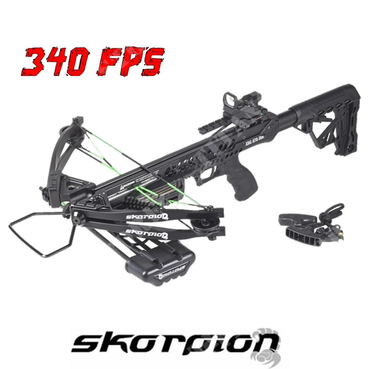 BANDOLERA COMPUESTA XBC 370 LITE SKORPION NEGRO (55I130)