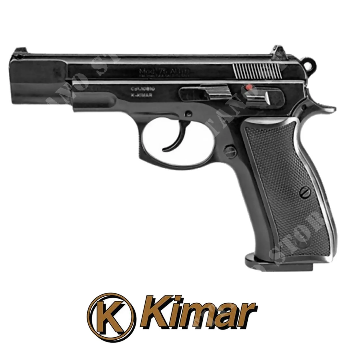 PISTOLA DE DEFENSA CAL.8MM CZ 75 NEGRA - KIMAR (420.002)