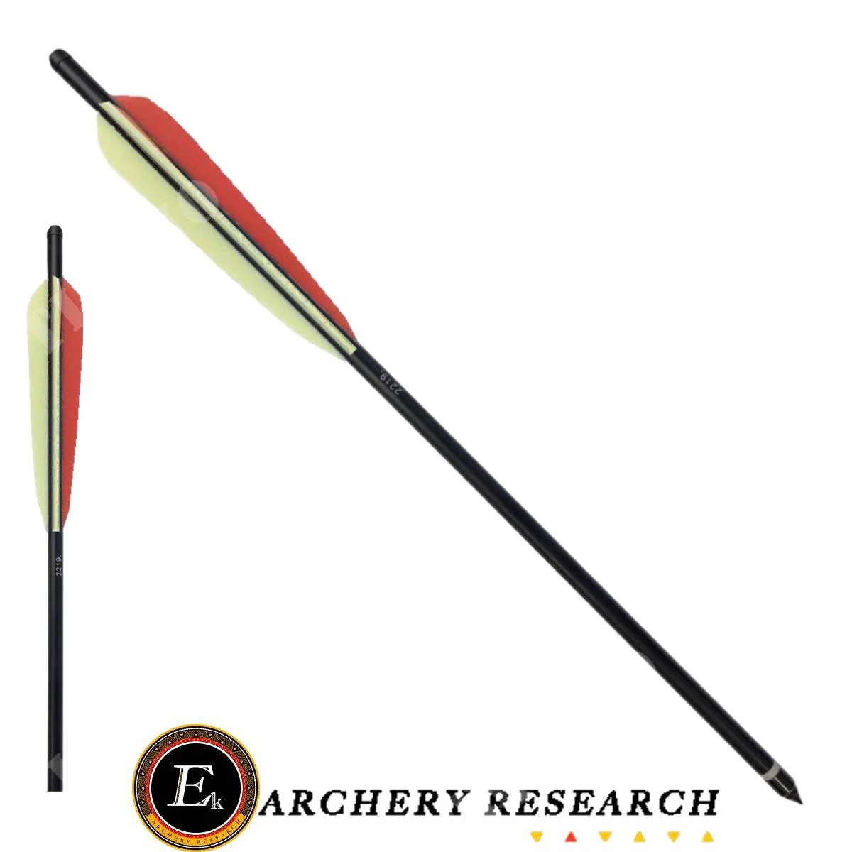 DART PARA ARCO BANDOLERA DE ALUMINIO 16 PULGADAS EK ARCHERY (D018B)