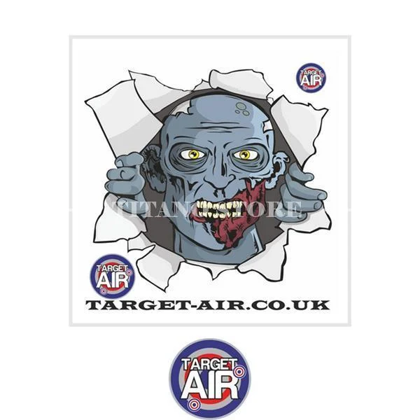BLUE HEAD ZOMBIE TARGET 50 PZAS 14X14 TARGET-AIR (320-077)