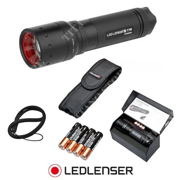LINTERNA LED T7M 400 LUMEN CON AUMENTO DE LENTE LED (9807-M)