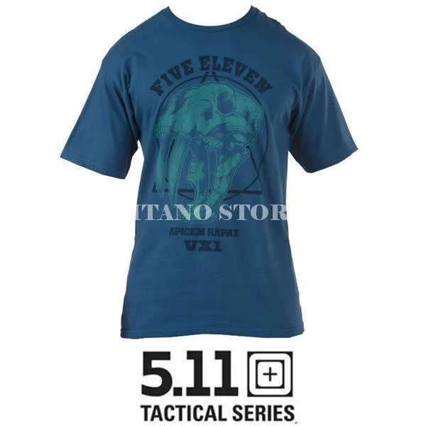CAMISETA 41006DI APEX PREDATOR AZUL TG. S 5,11 (643435)
