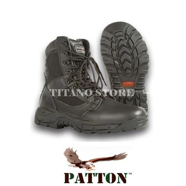 ZAPATOS PATTONTEX PIEL NEGRO TALLA 39 (S3039)