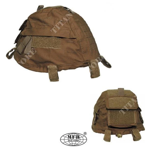 FUNDA CASCO BOLSILLOS COYOTE MFH (10501R)