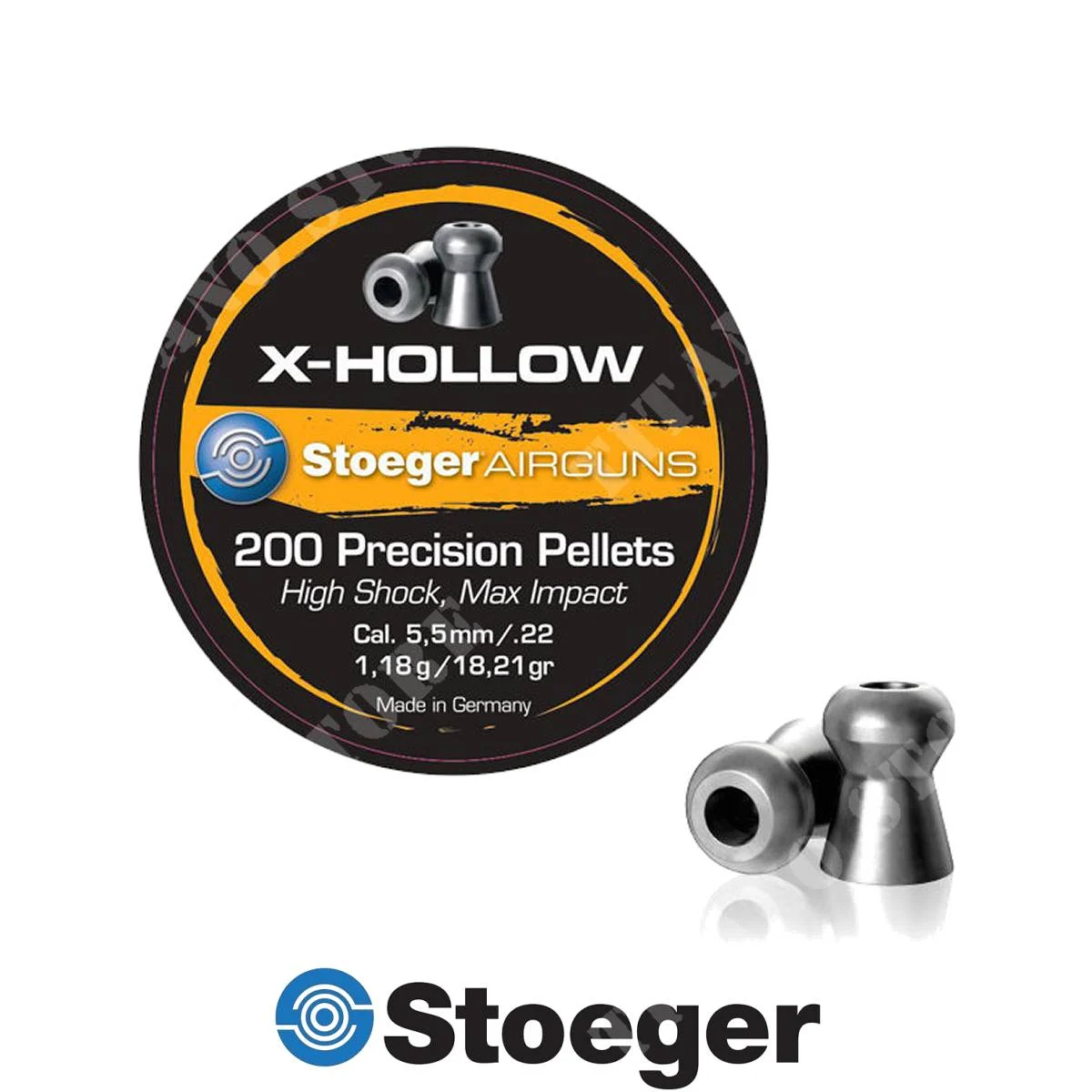 ALMACENADOR DE PLOMAS X-HOLLOW CALIBRE 5.5MM (30389)