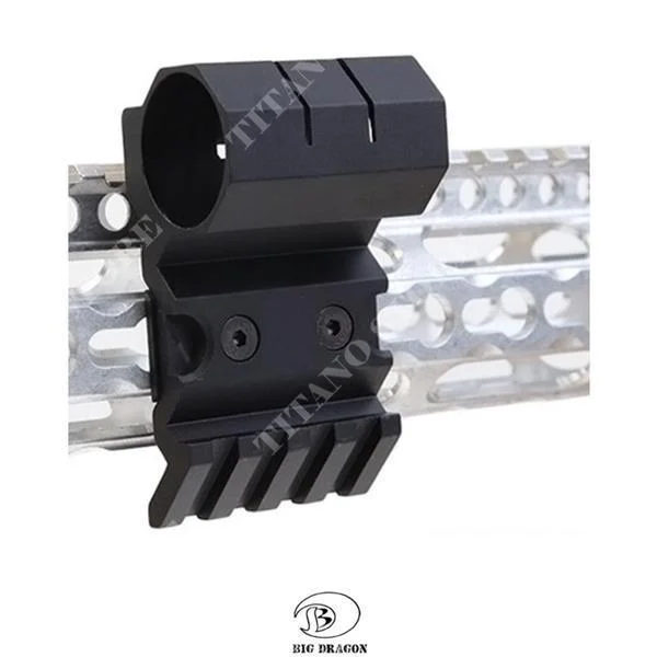 MULTIUSO MONTAJE EN RIEL LATERAL KEYMOD NEGRO GRAN DRAGON (BD-9257)