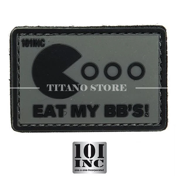 PATCH EAT MY BB'S GRIS / NEGRO 101 INC (444100-3939)