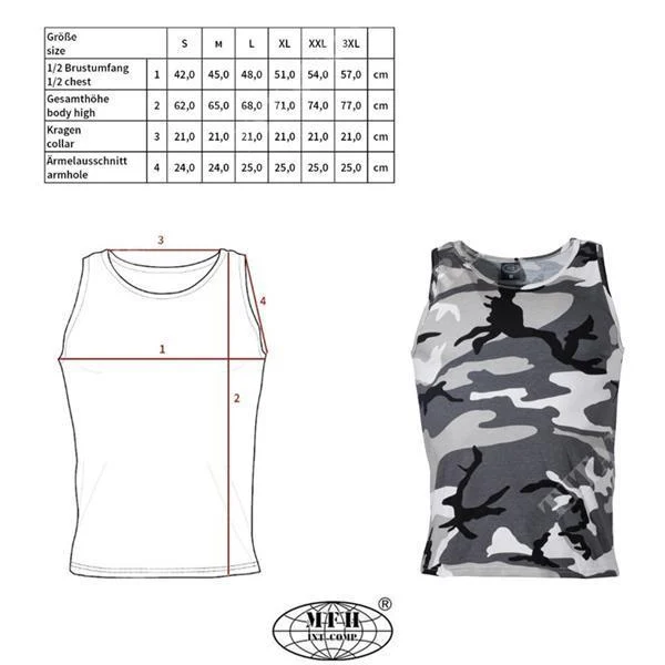 CAMISETA URBAN CAMO MFH (00153U)