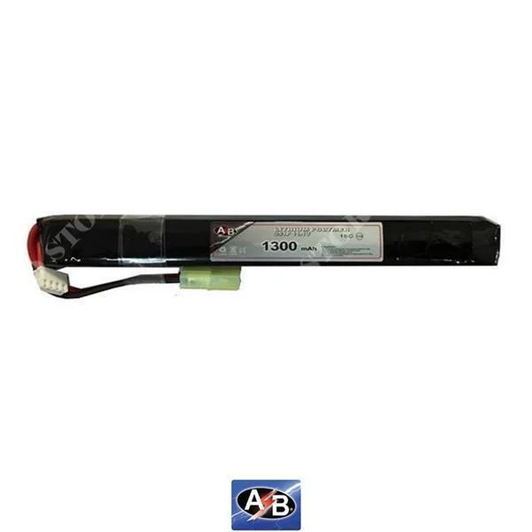 BATERÍA LI-PO 11.1V X1300 MAH BATERÍAS DE ACCIÓN 15C (AB3S13N15AK)