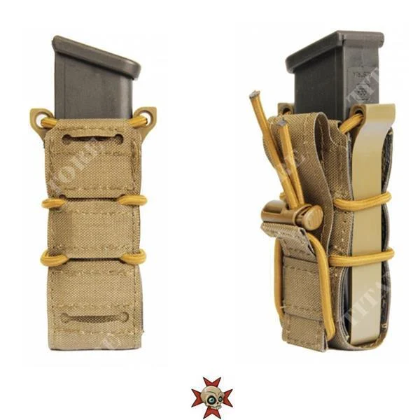 BOLSA DE CARGADOR MONO PISTOLA COYOTE BROWN TEMPLAR (TG-FMPDS-CB)