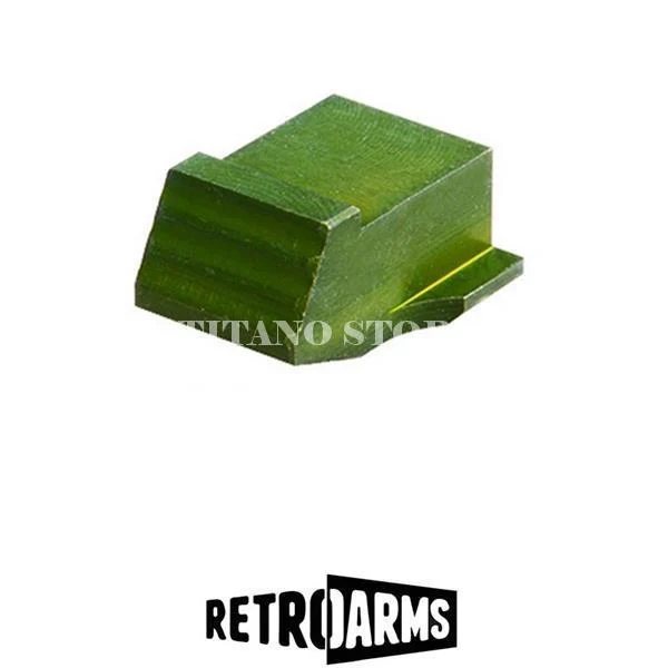BOTÓN DE ALUMINIO NC DUST X AK RETROARMS VERDES (6532)
