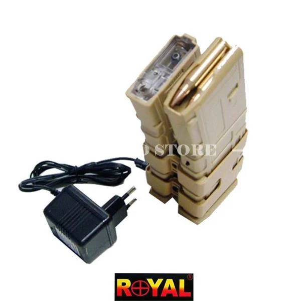 Cargador eléctrico P-MAG MASADA, 800 unidades, color bronceado real (B38T)