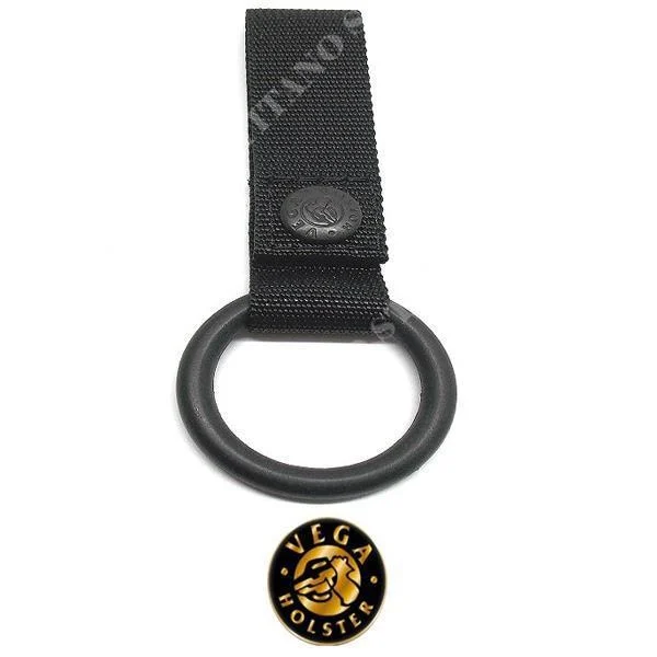 SOPORTE PARA BATÓN NEGRO CON RANURA DE CORDURA FUNDA VEGA (2V10N)