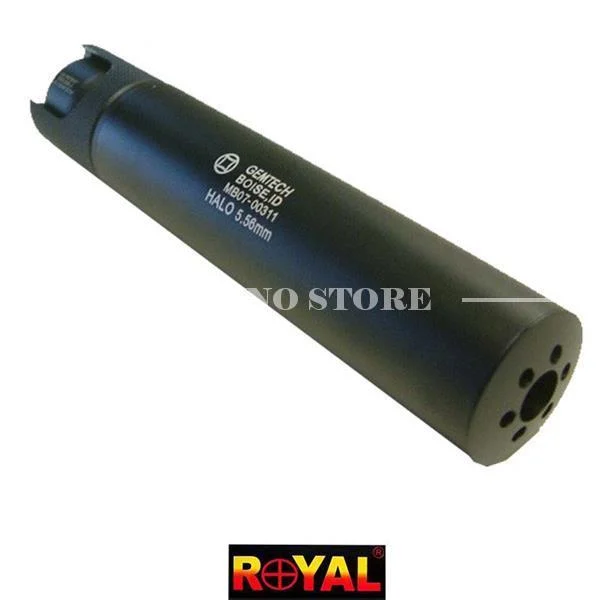 SILENCIADOR HALO NEGRO REAL (SIL12B)